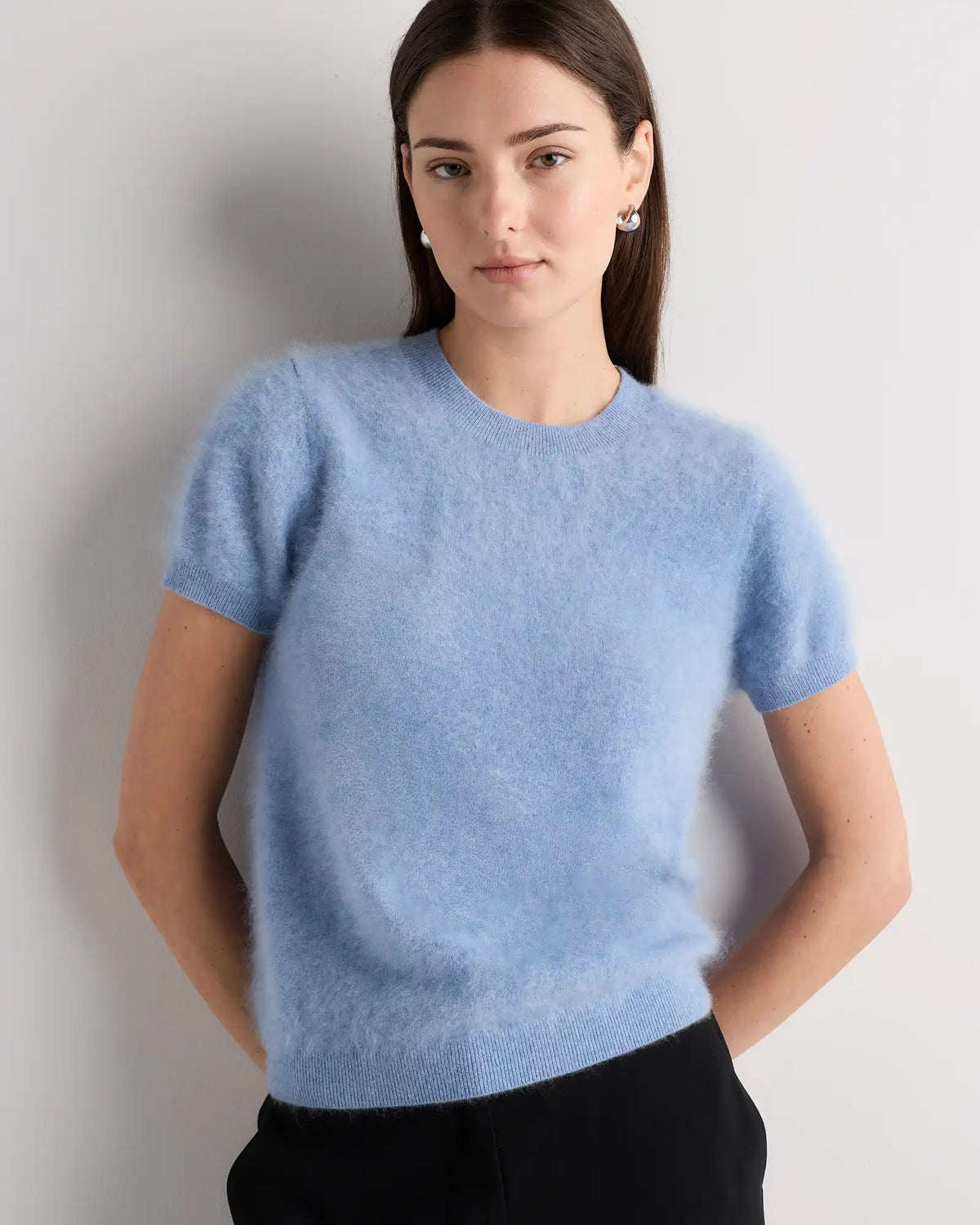 Women's Brushed Cashmere Tee