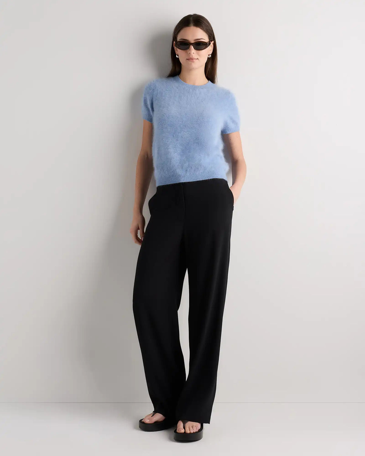 Women's Brushed Cashmere Tee