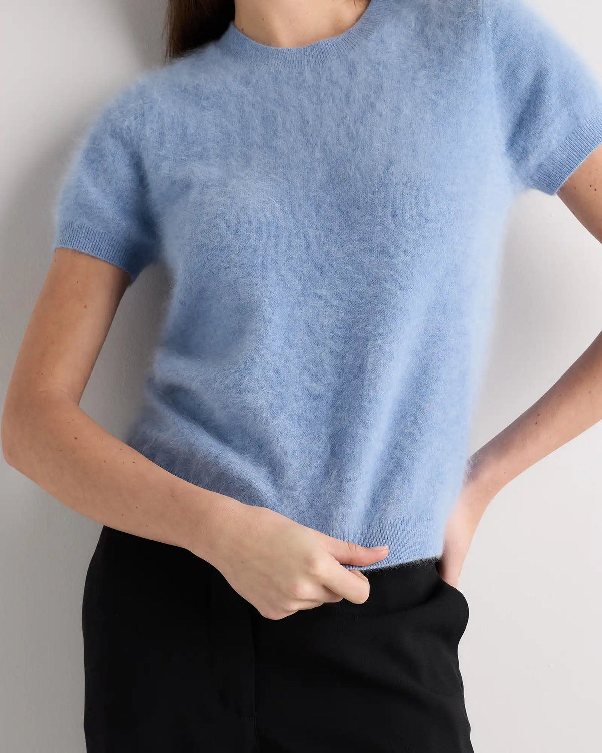 Women's Brushed Cashmere Tee