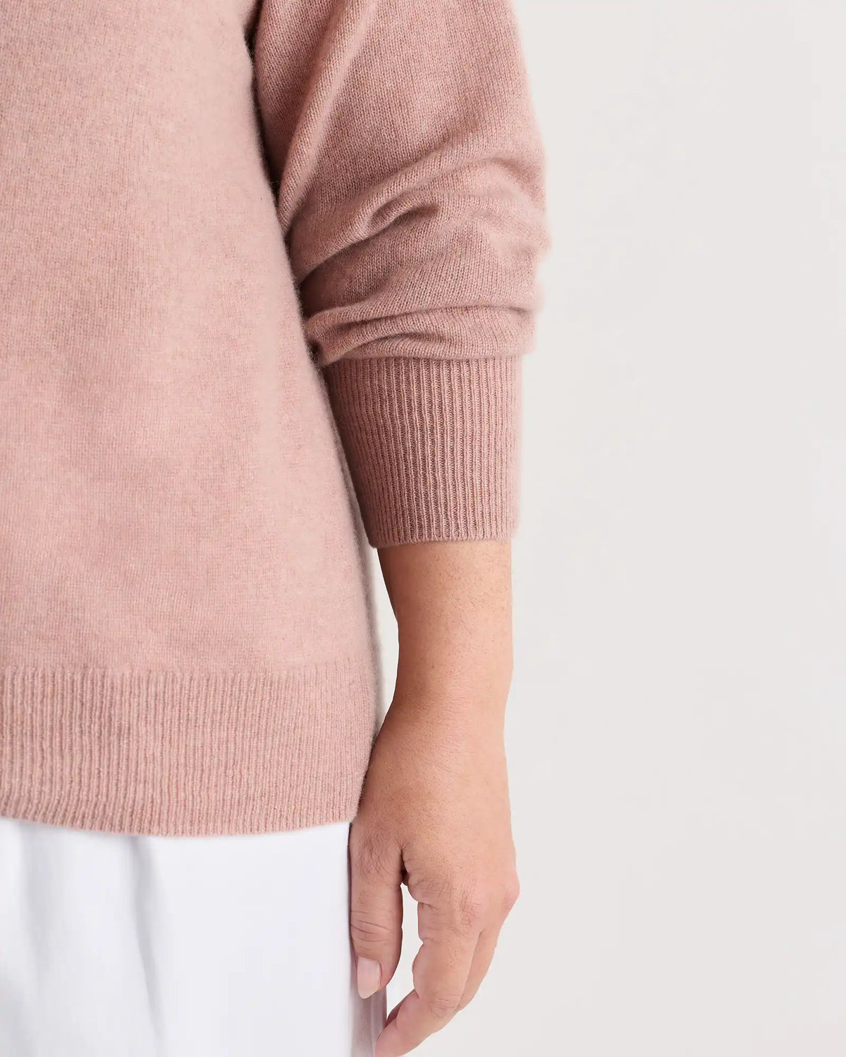 Mongolian Cashmere Boatneck Sweater