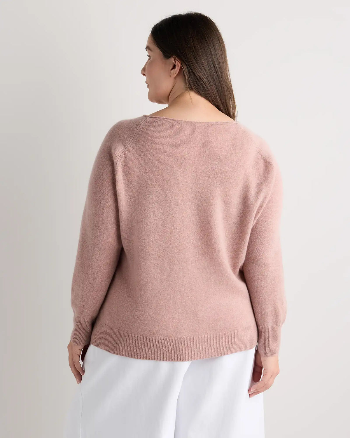 Mongolian Cashmere Boatneck Sweater