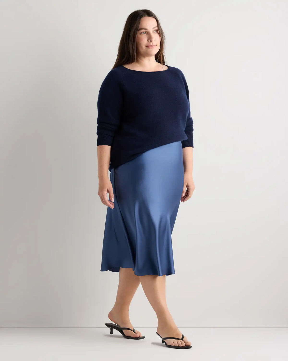 Mongolian Cashmere Boatneck Sweater