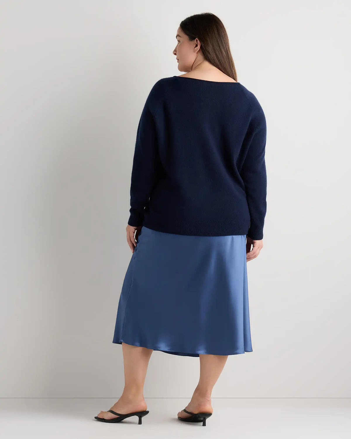 Mongolian Cashmere Boatneck Sweater