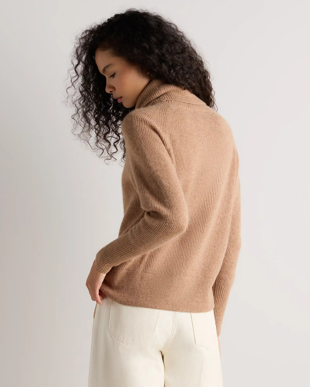 Lightweight Baby Alpaca Turtleneck