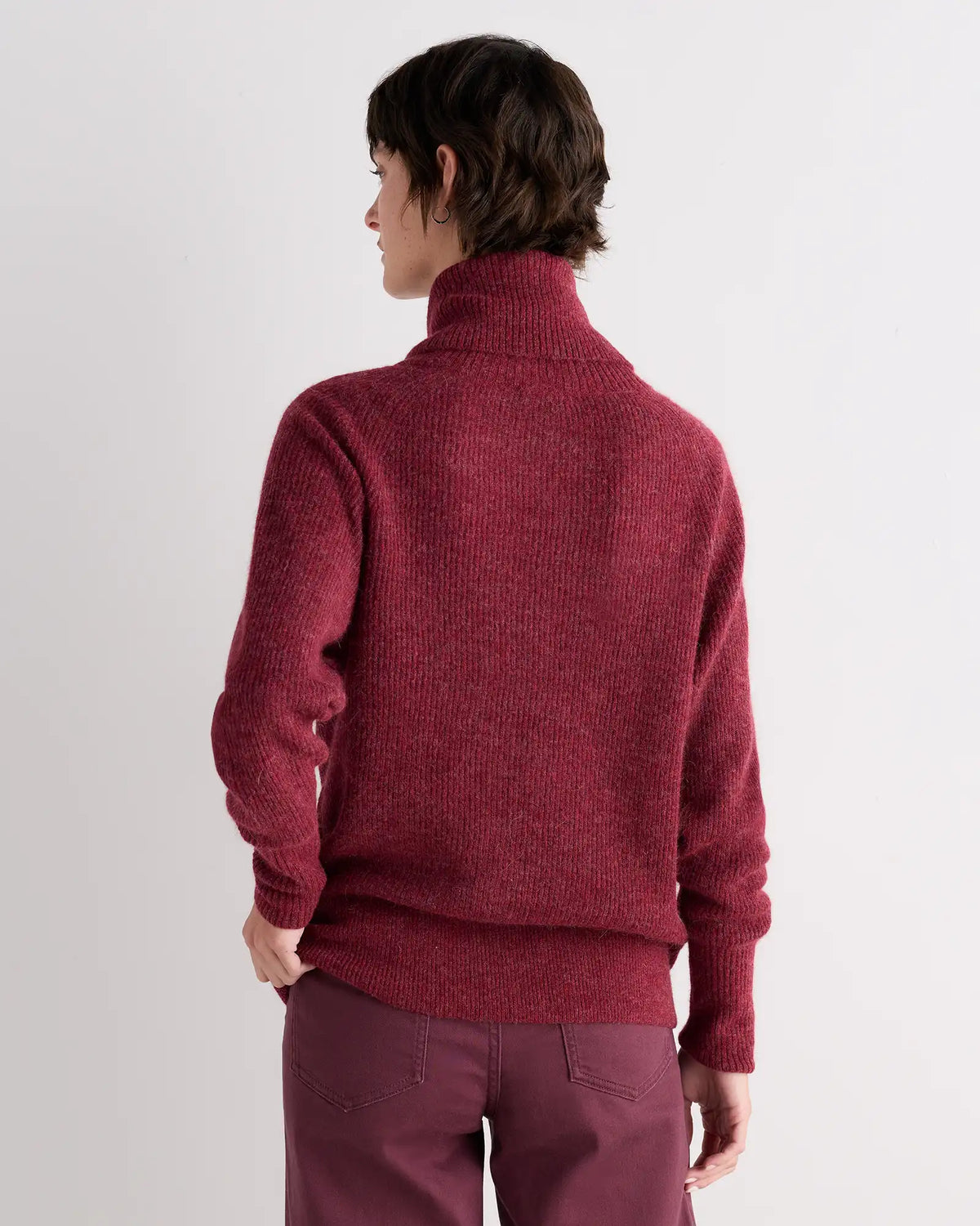 Lightweight Baby Alpaca Turtleneck