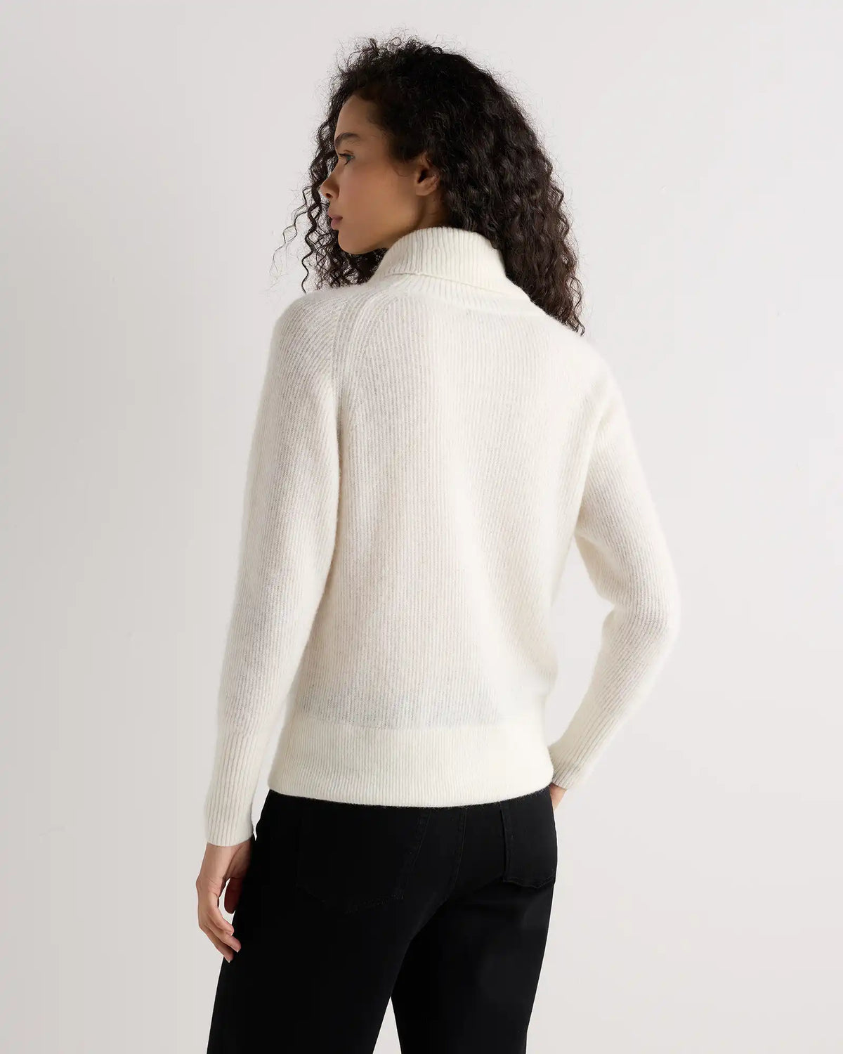 Lightweight Baby Alpaca Turtleneck