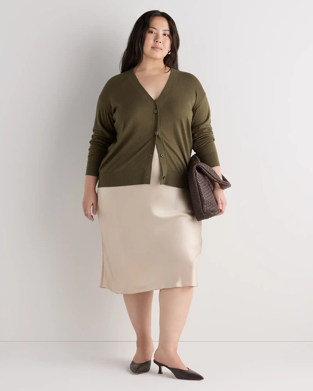 Lightweight Cotton Cashmere Cardigan