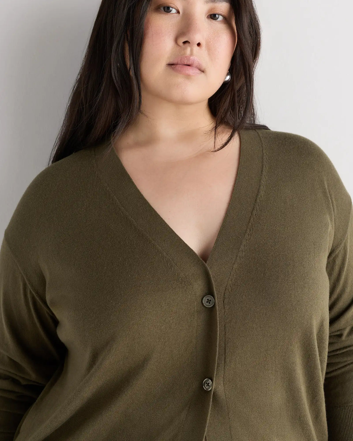 Lightweight Cotton Cashmere Cardigan