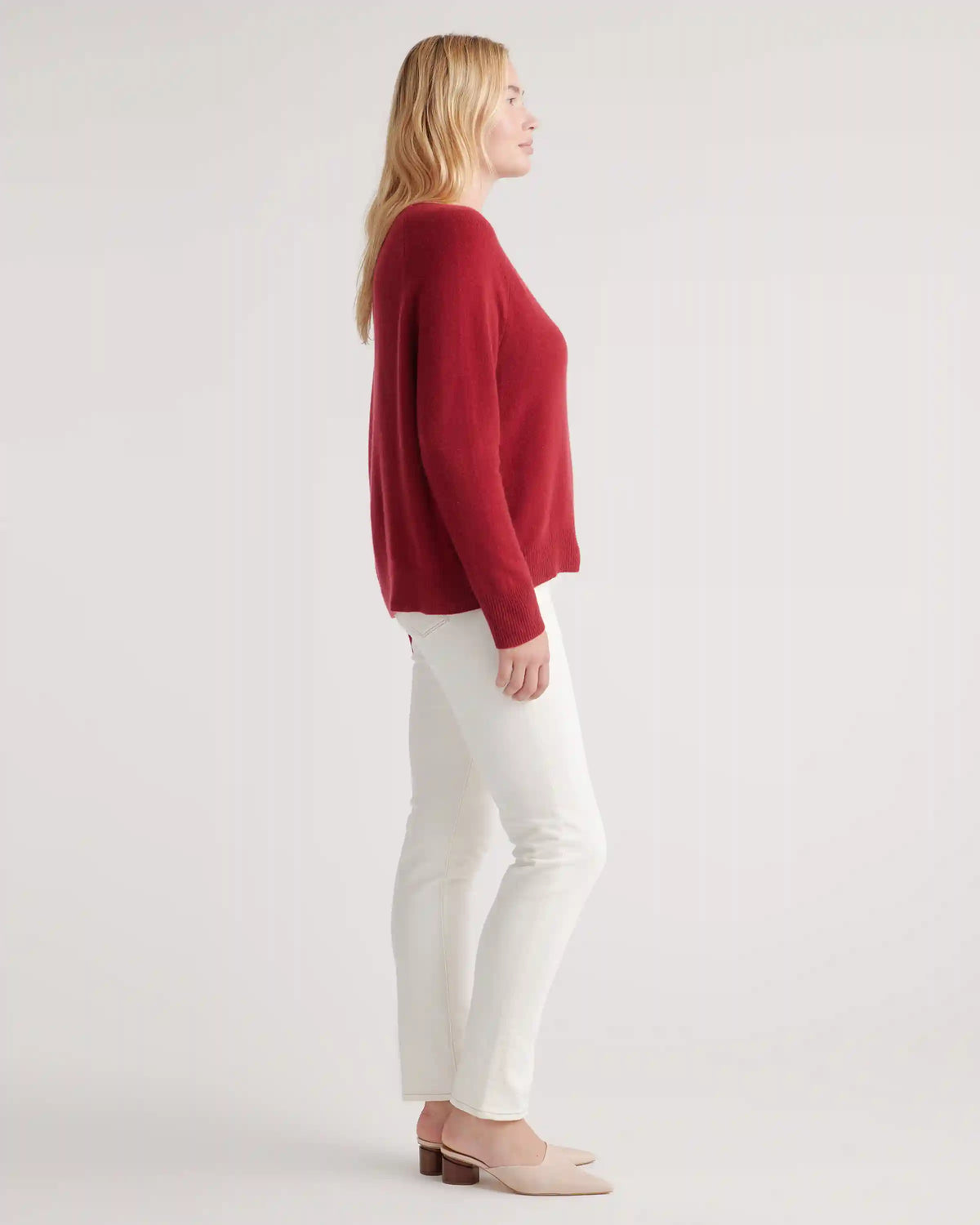 Mongolian Spring Cashmere Boatneck Sweater
