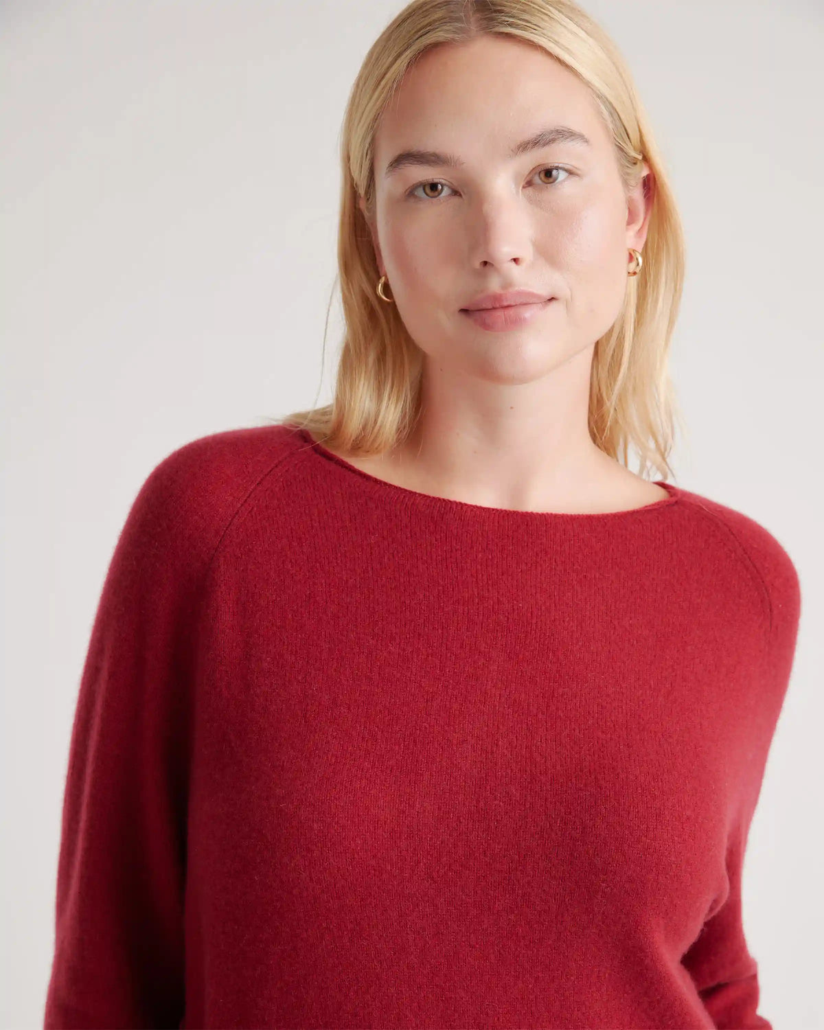 Mongolian Cashmere Boatneck Sweater