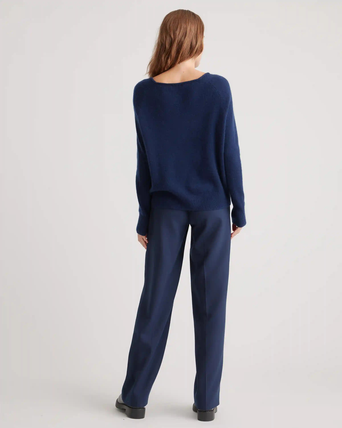 Mongolian Spring Cashmere Boatneck Sweater