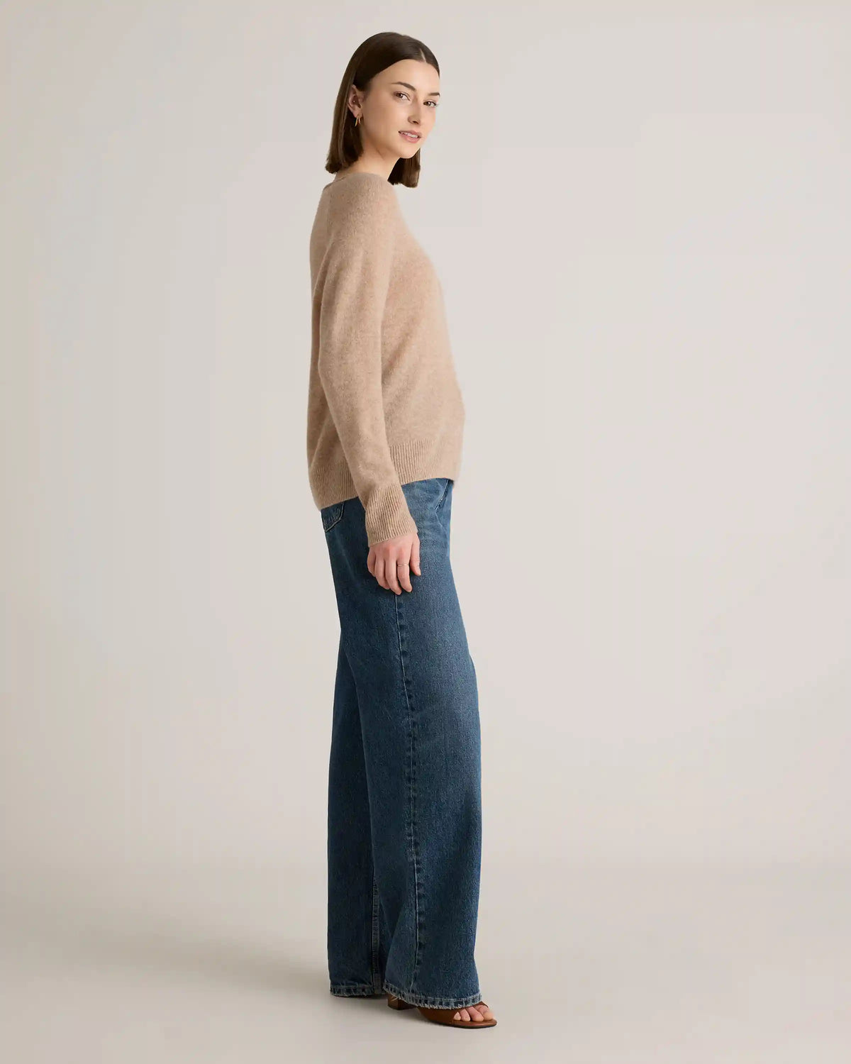 Mongolian Spring Cashmere Boatneck Sweater