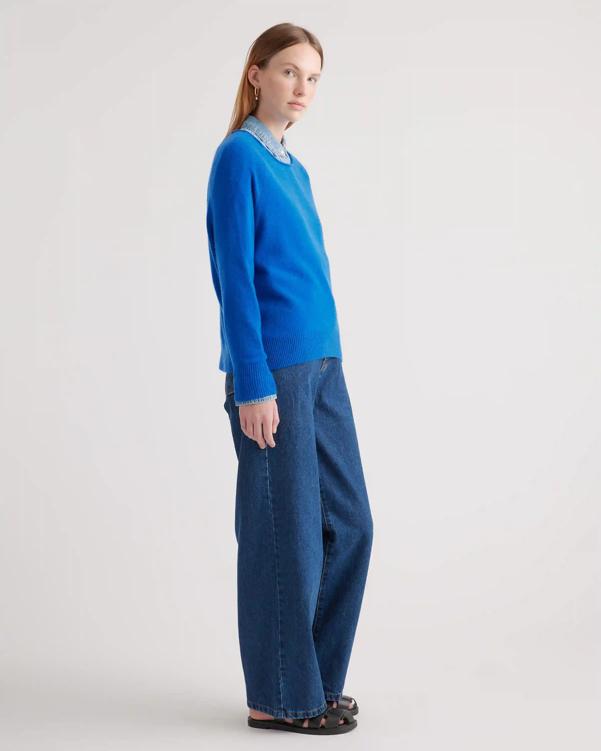 Mongolian Spring Cashmere Boatneck Sweater