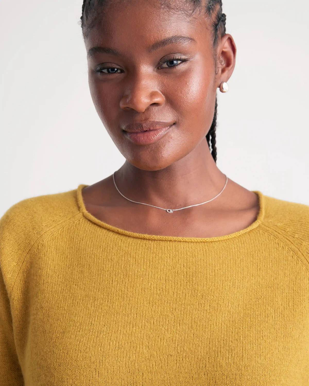 Mongolian Cashmere Boatneck Sweater