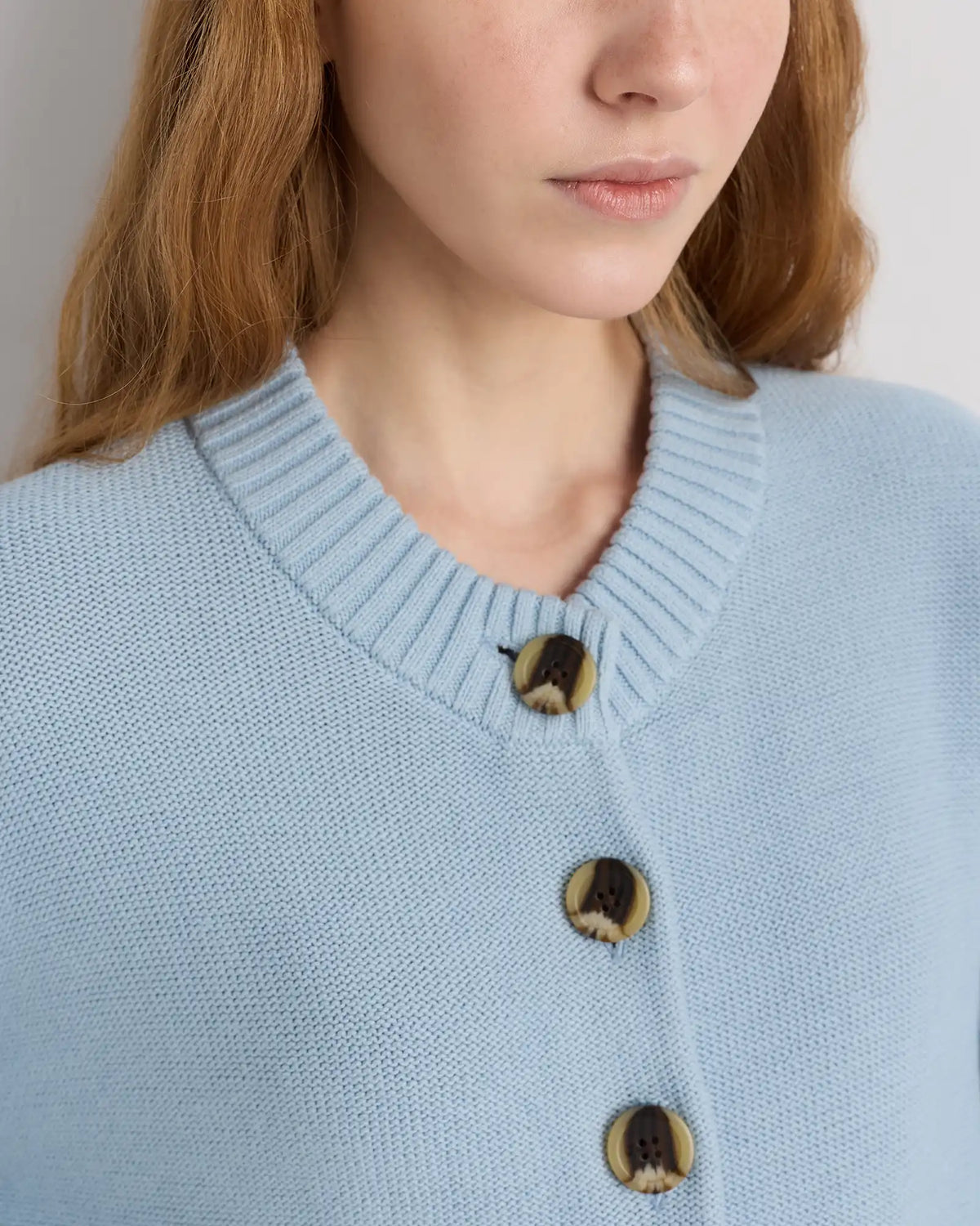 100% Organic Cotton Cropped Cardigan