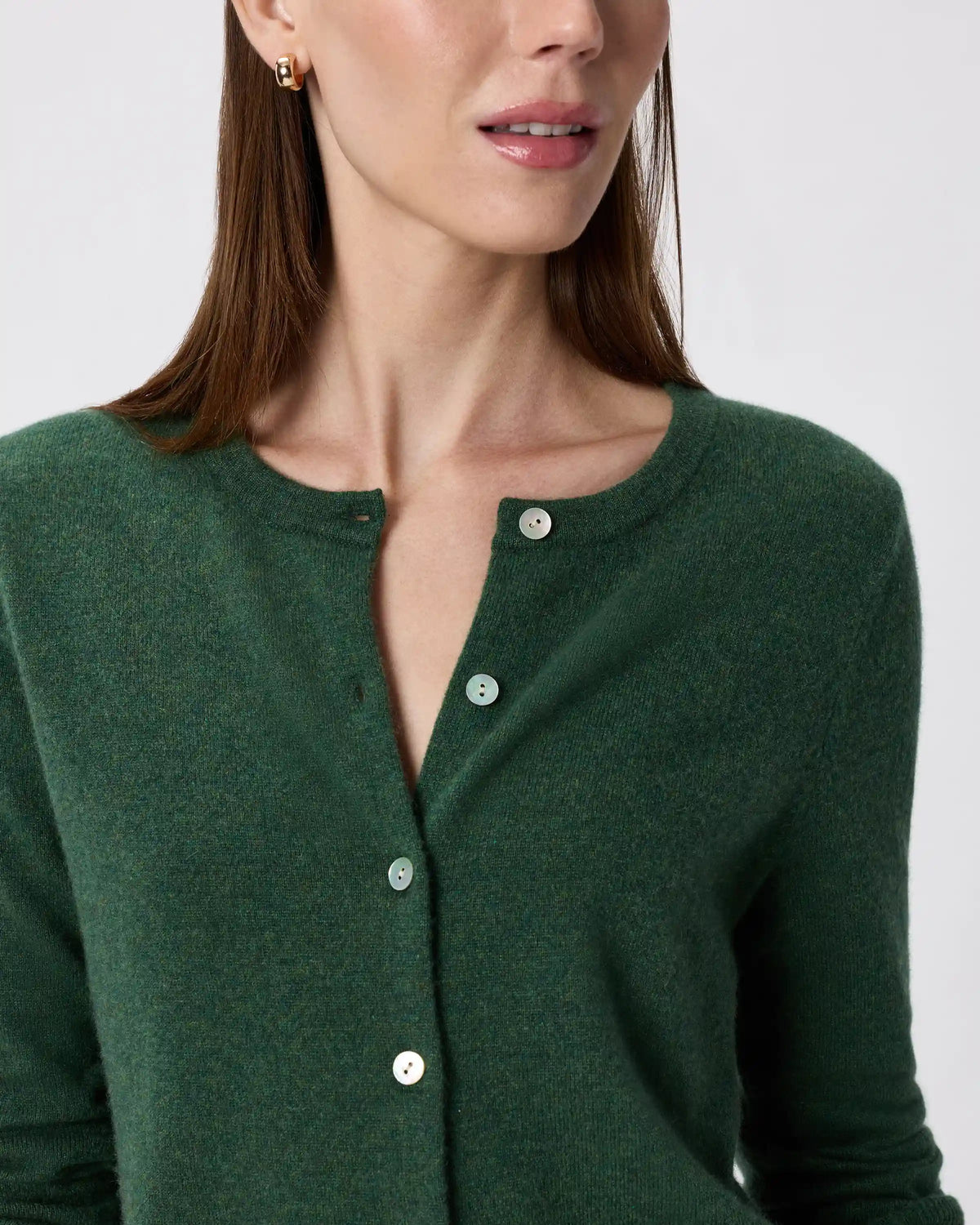 Mongolian Cashmere Cardigan Sweater