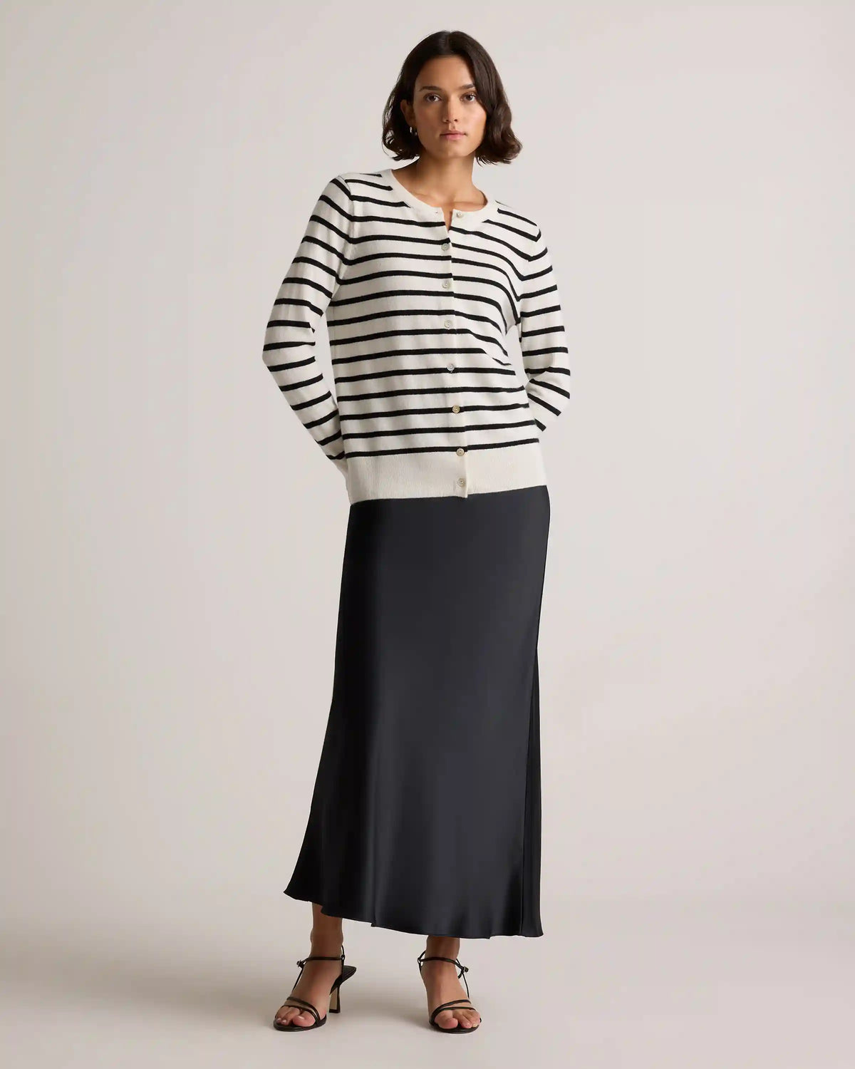 Mongolian Cashmere Cardigan Sweater