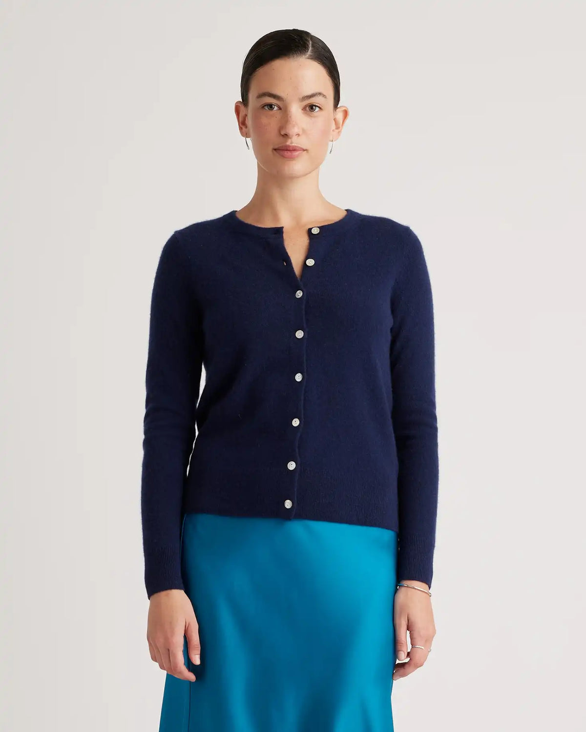 Mongolian Cashmere Cardigan Sweater
