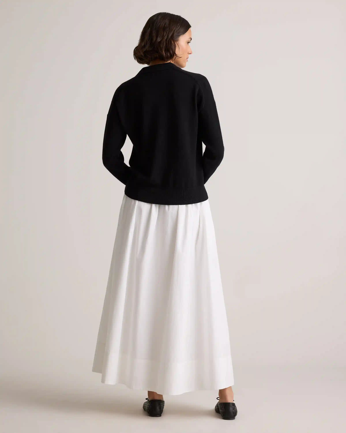 Mongolian Cashmere Polo Sweater