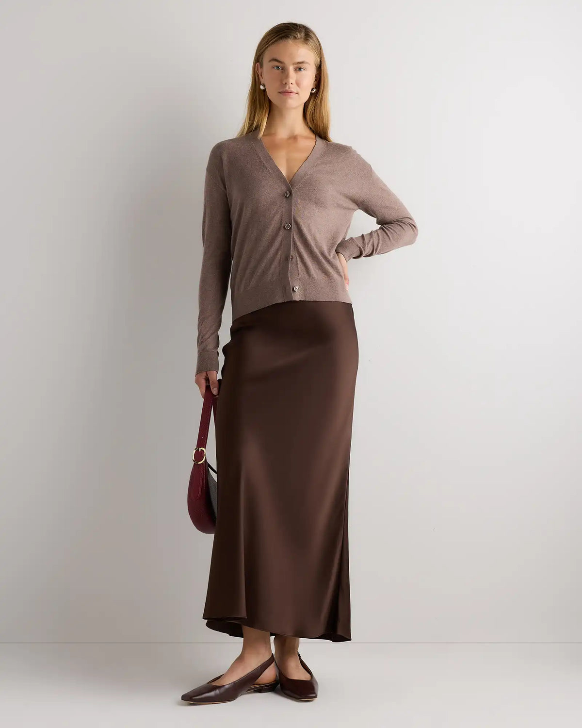 Lightweight Cotton Cashmere Cardigan