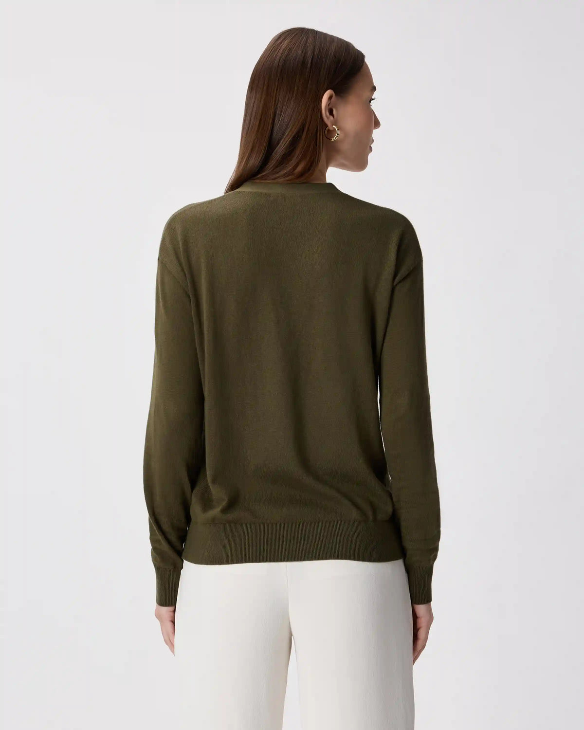 Lightweight Cotton Cashmere Cardigan