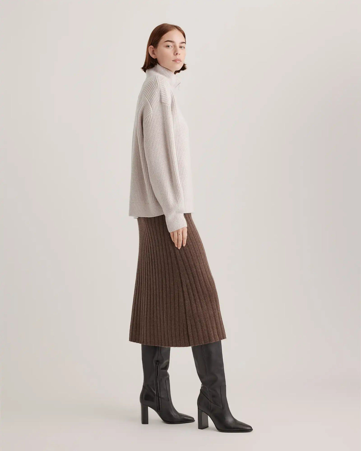 Australian Merino Wool Half Zip Sweater