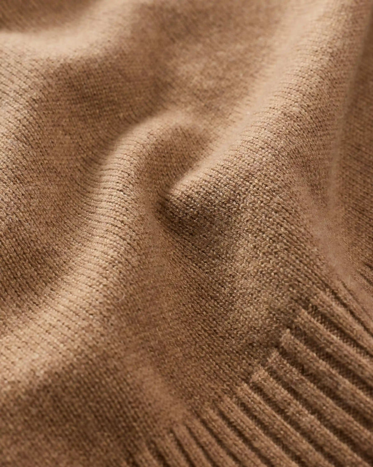 Mongolian Cashmere Oversized Crewneck Sweater