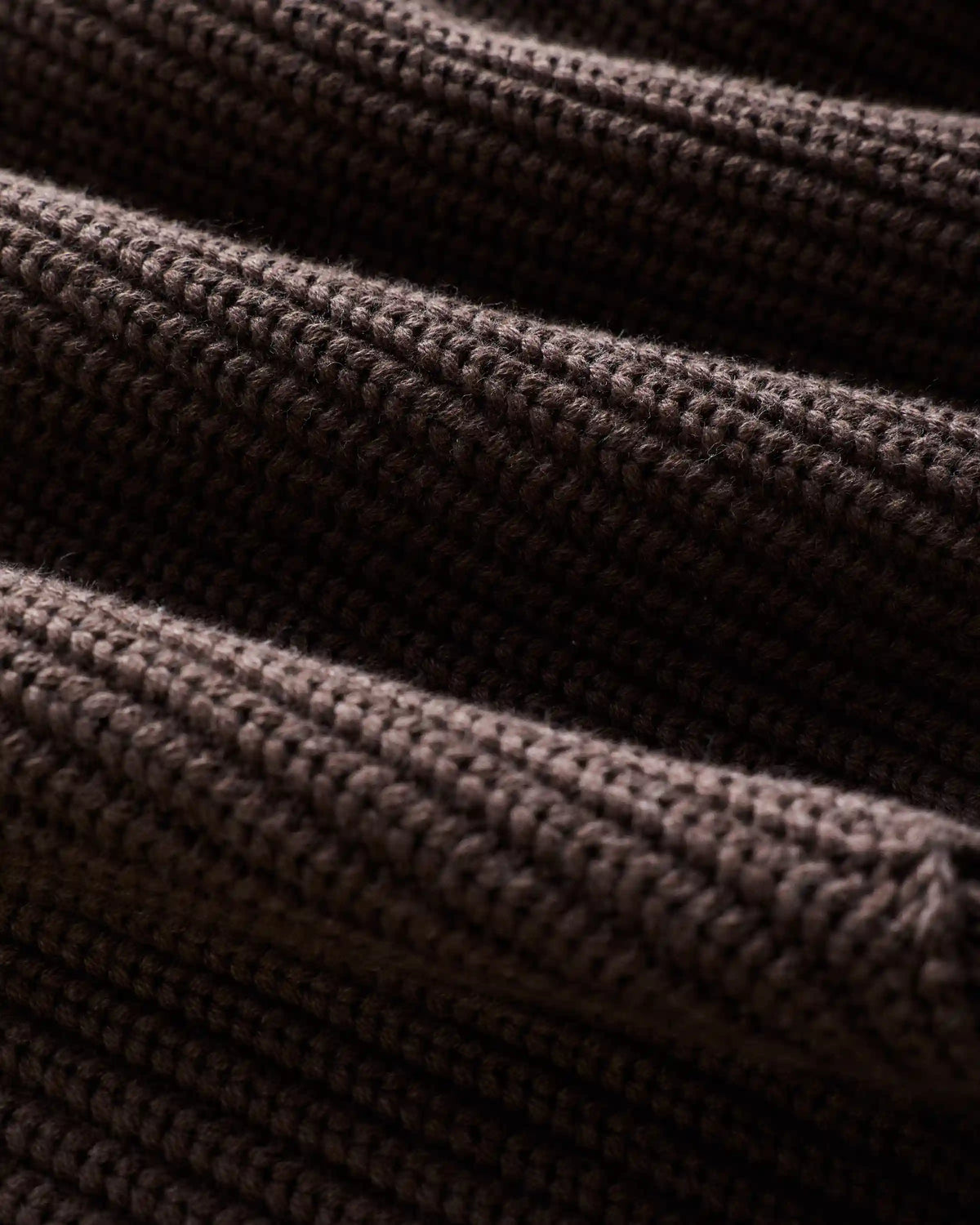 100% Organic Cotton Fisherman V-Neck Sweater