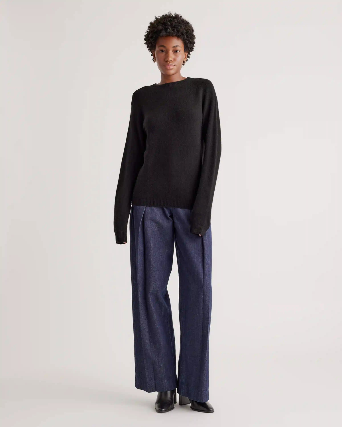 100% Yak Wool Crewneck Sweater