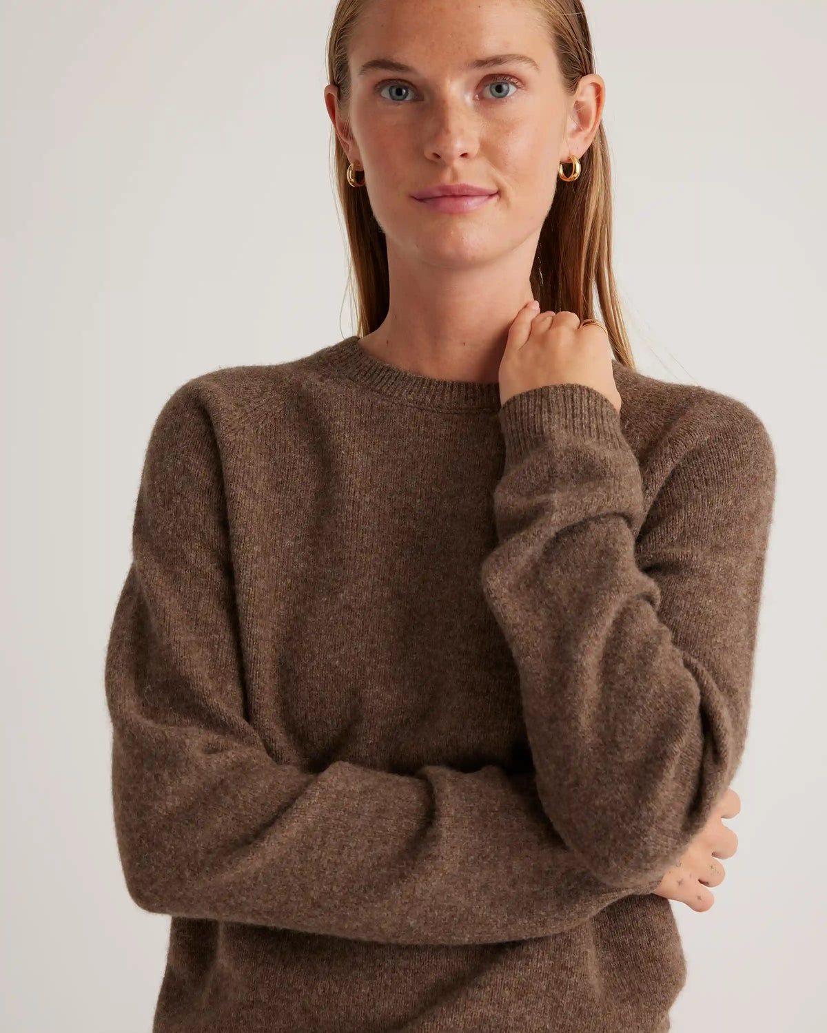 100% Yak Wool Crewneck Sweater
