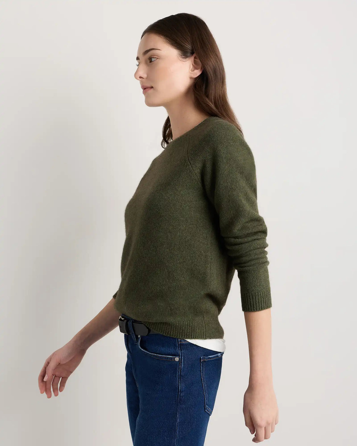 100% Yak Wool Crewneck Sweater