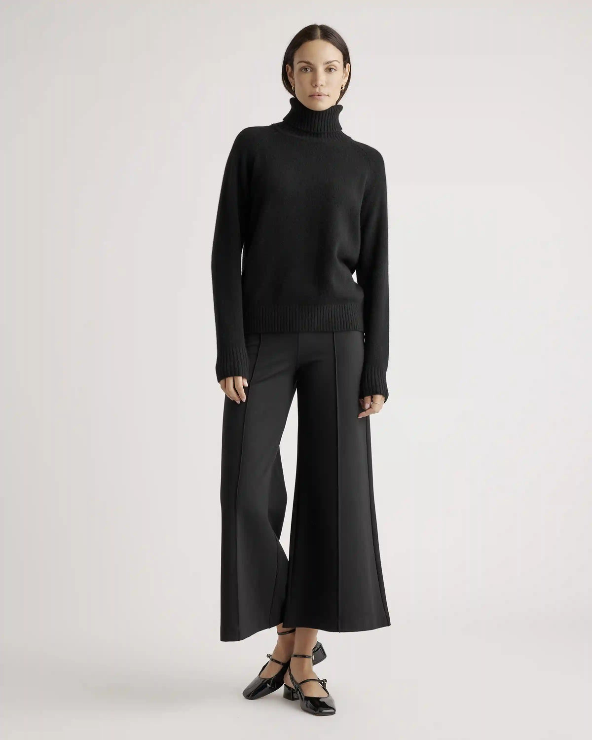 100% Yak Wool Turtleneck Sweater