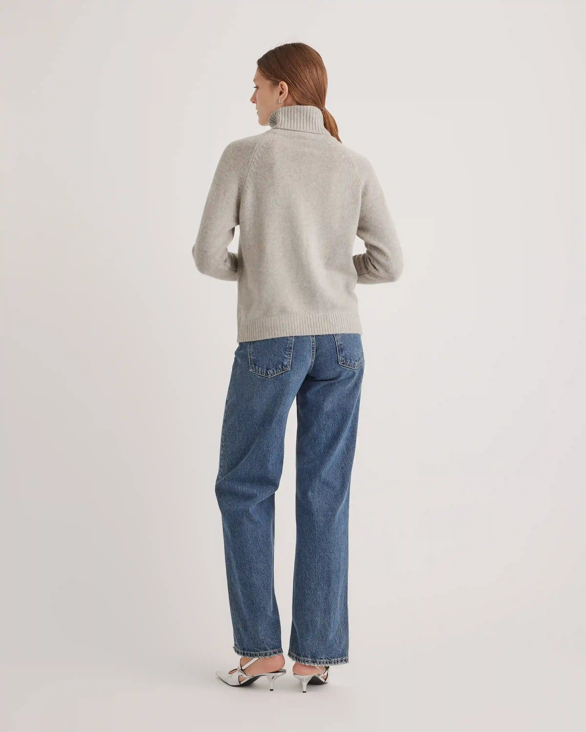 100% Yak Wool Turtleneck Sweater