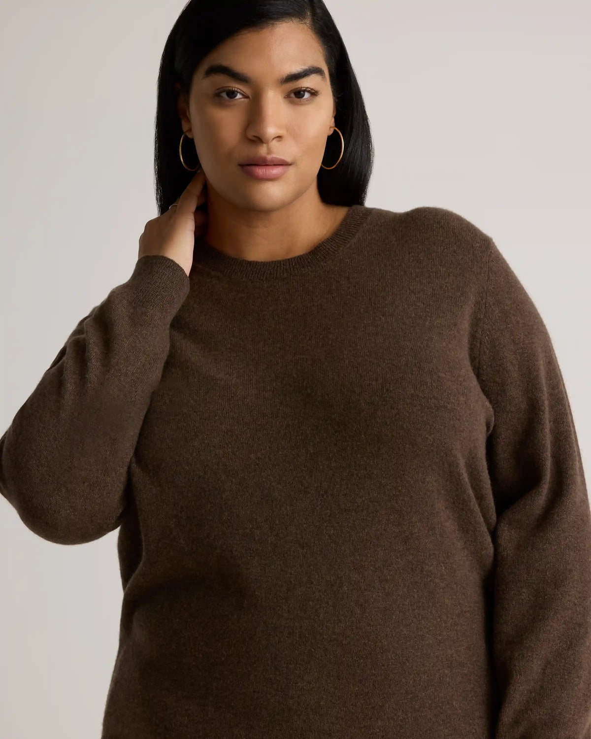Mongolian Cashmere Crewneck Sweater