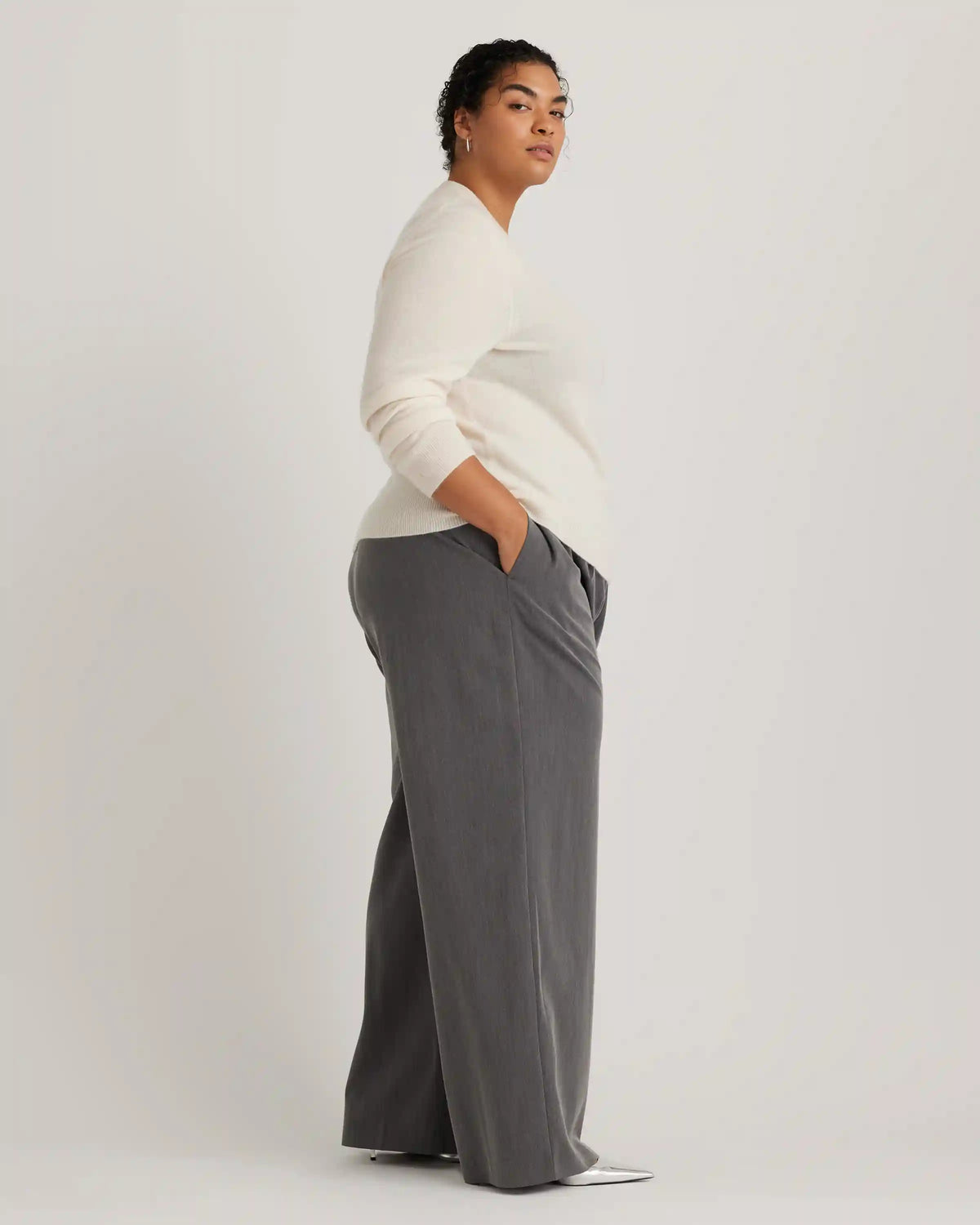 Mongolian Cashmere Crewneck Sweater