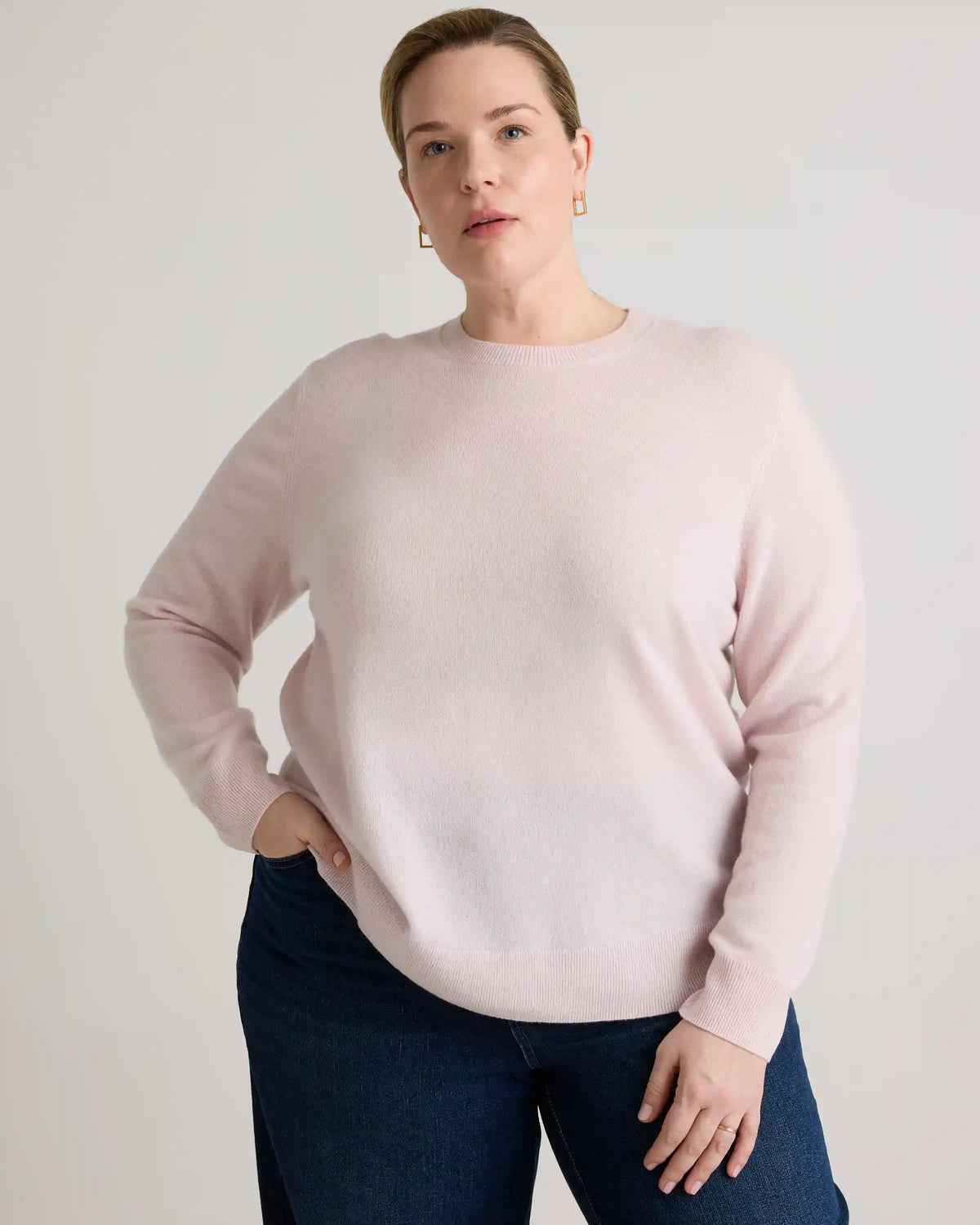 Mongolian Cashmere Crewneck Sweater