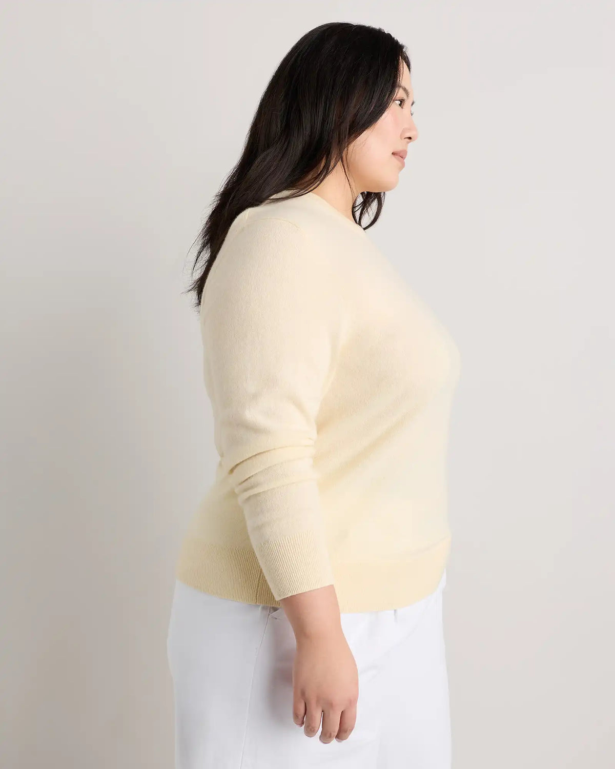 Mongolian Cashmere Crewneck Sweater