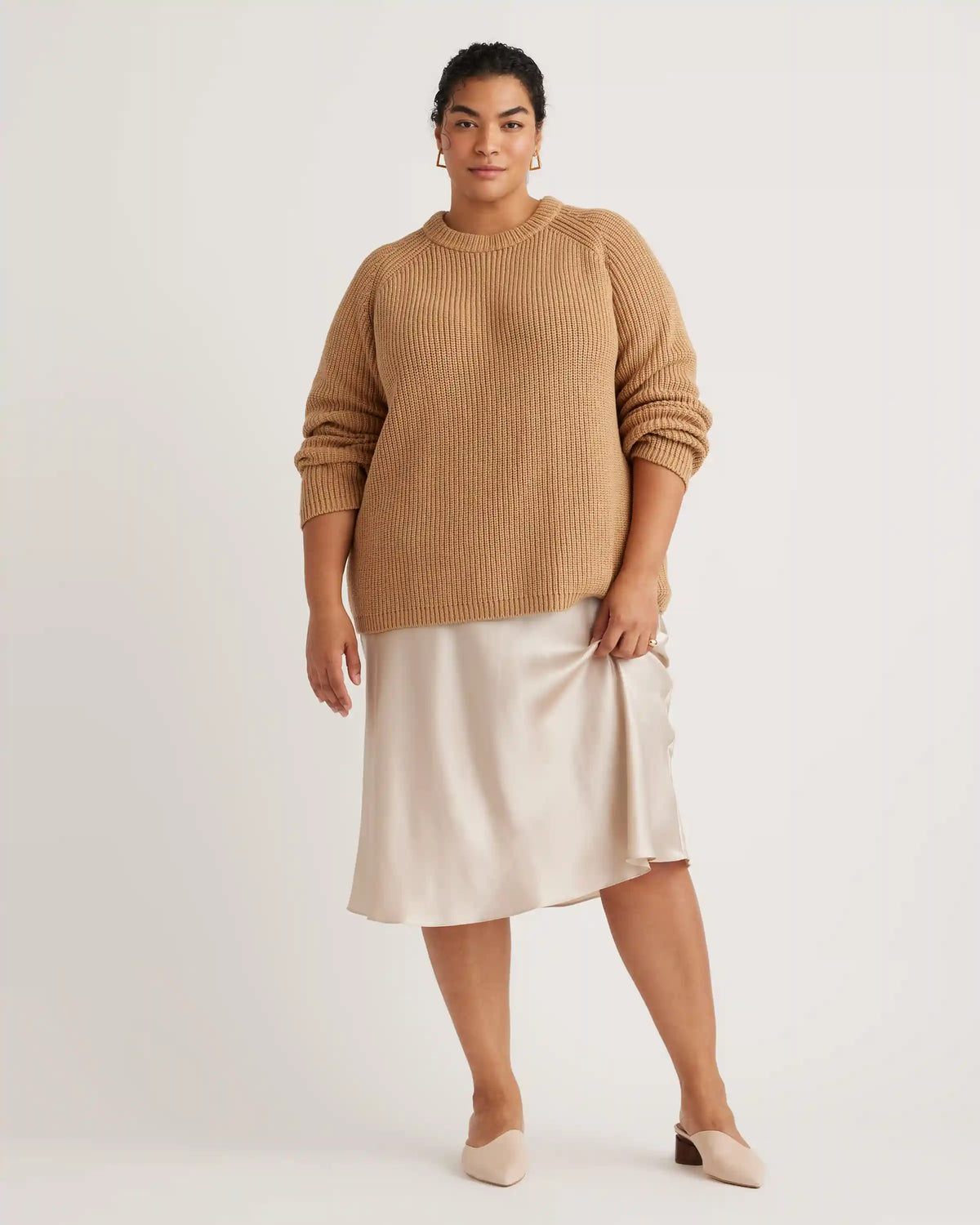 100% Organic Cotton Fisherman Crew Sweater