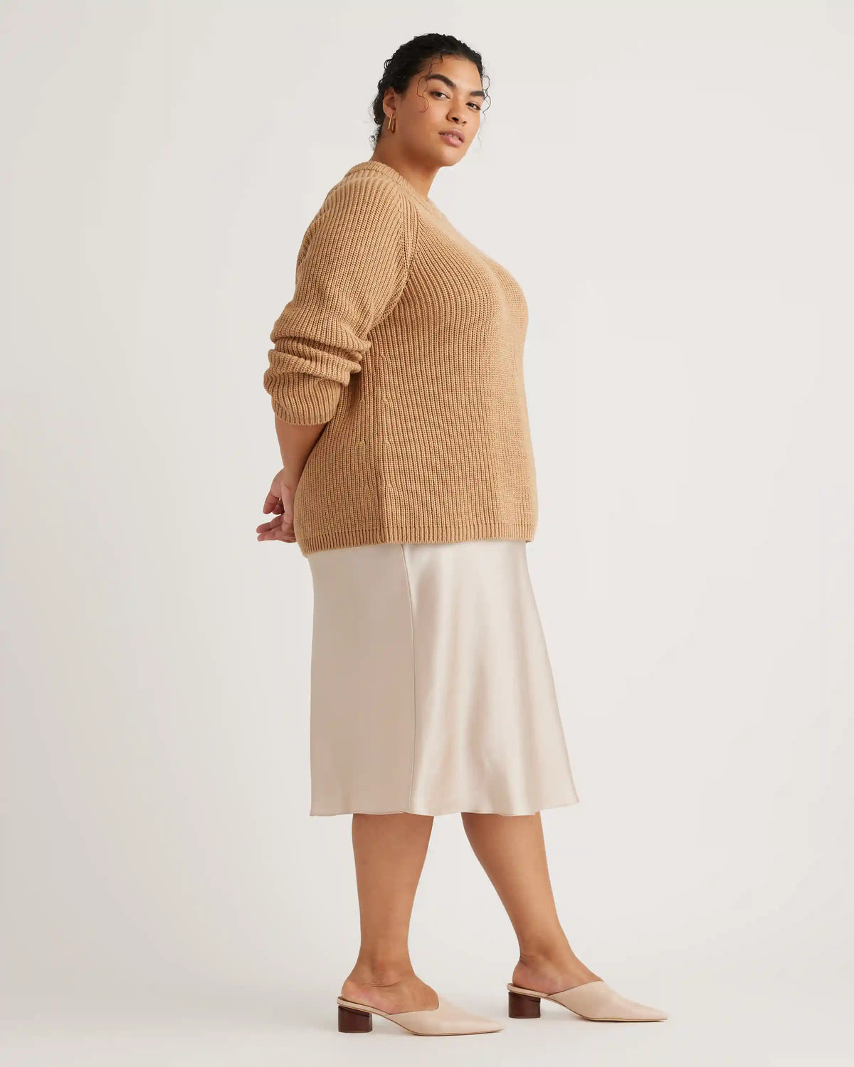 100% Organic Cotton Fisherman Crew Sweater