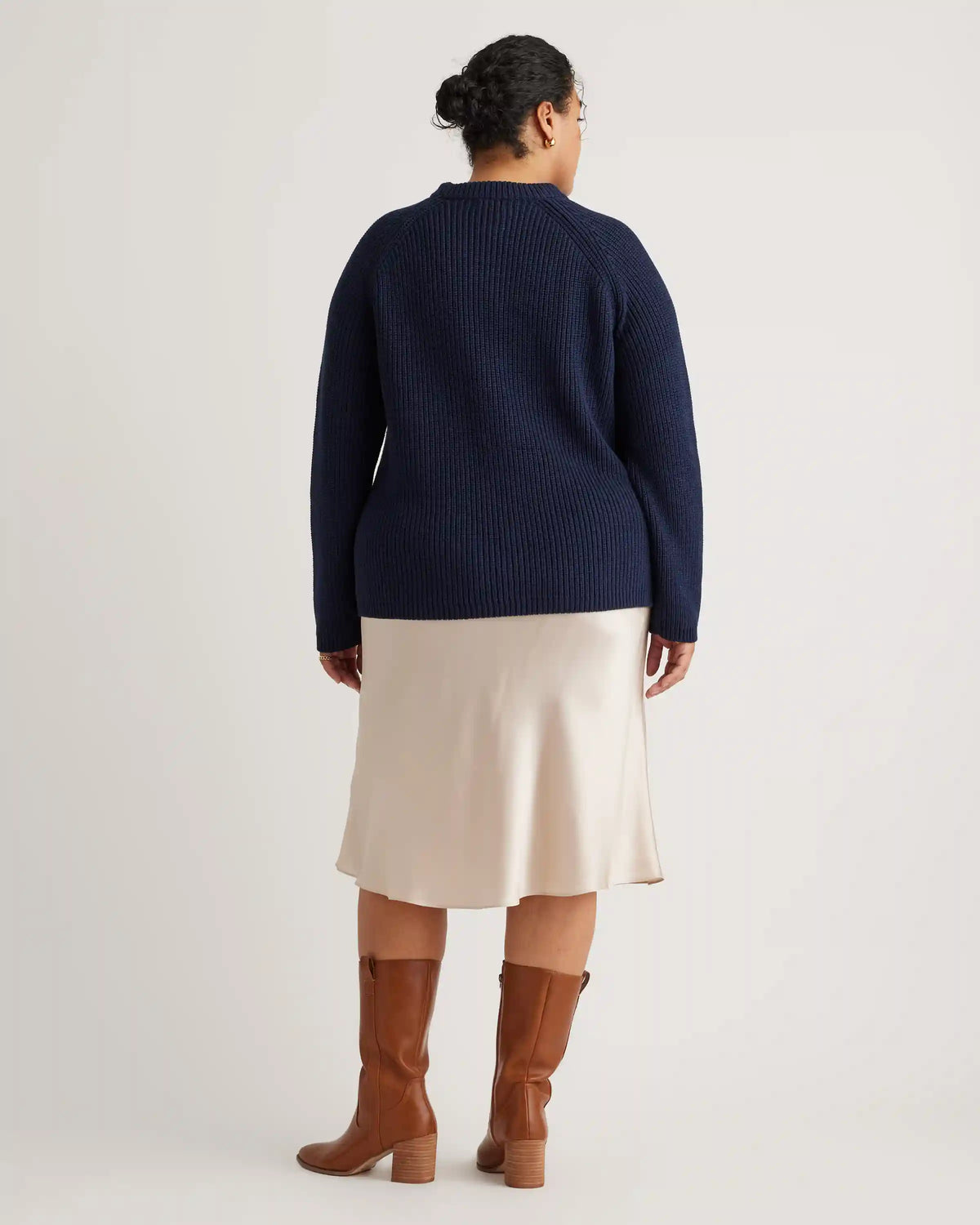 100% Organic Cotton Fisherman Crew Sweater