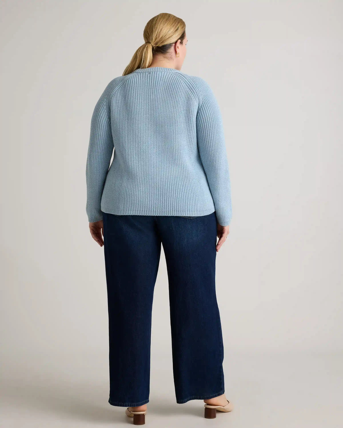 100% Organic Cotton Fisherman Crew Sweater