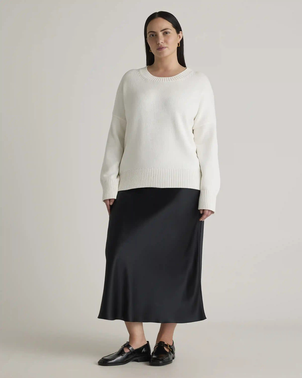 100% Organic Cotton Boyfriend Crew Sweater