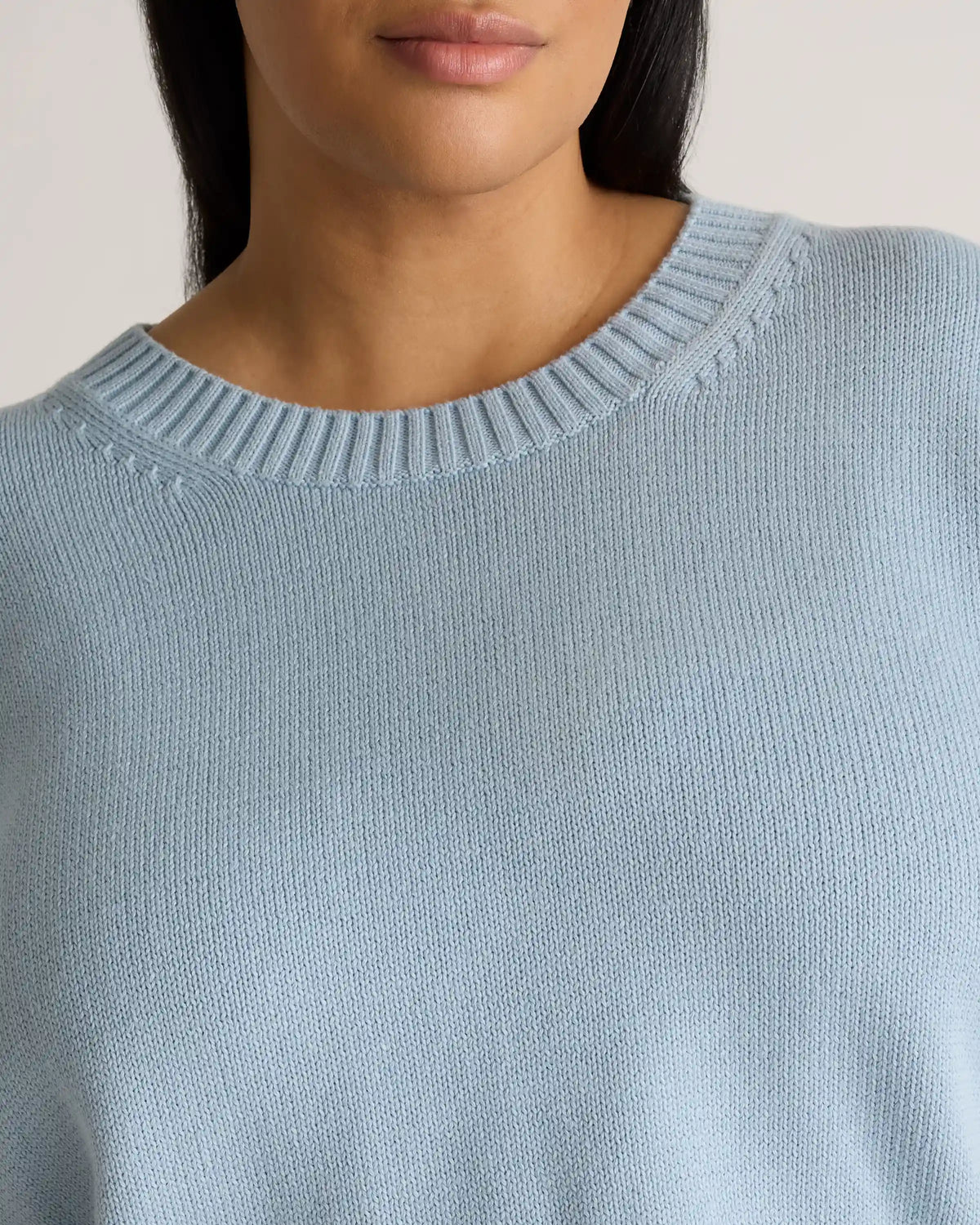 100% Organic Cotton Boyfriend Crew Sweater
