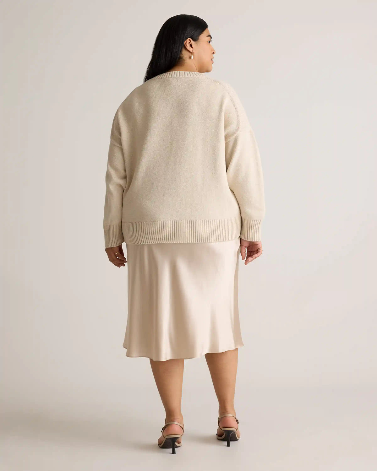 100% Organic Cotton Boyfriend Crew Sweater