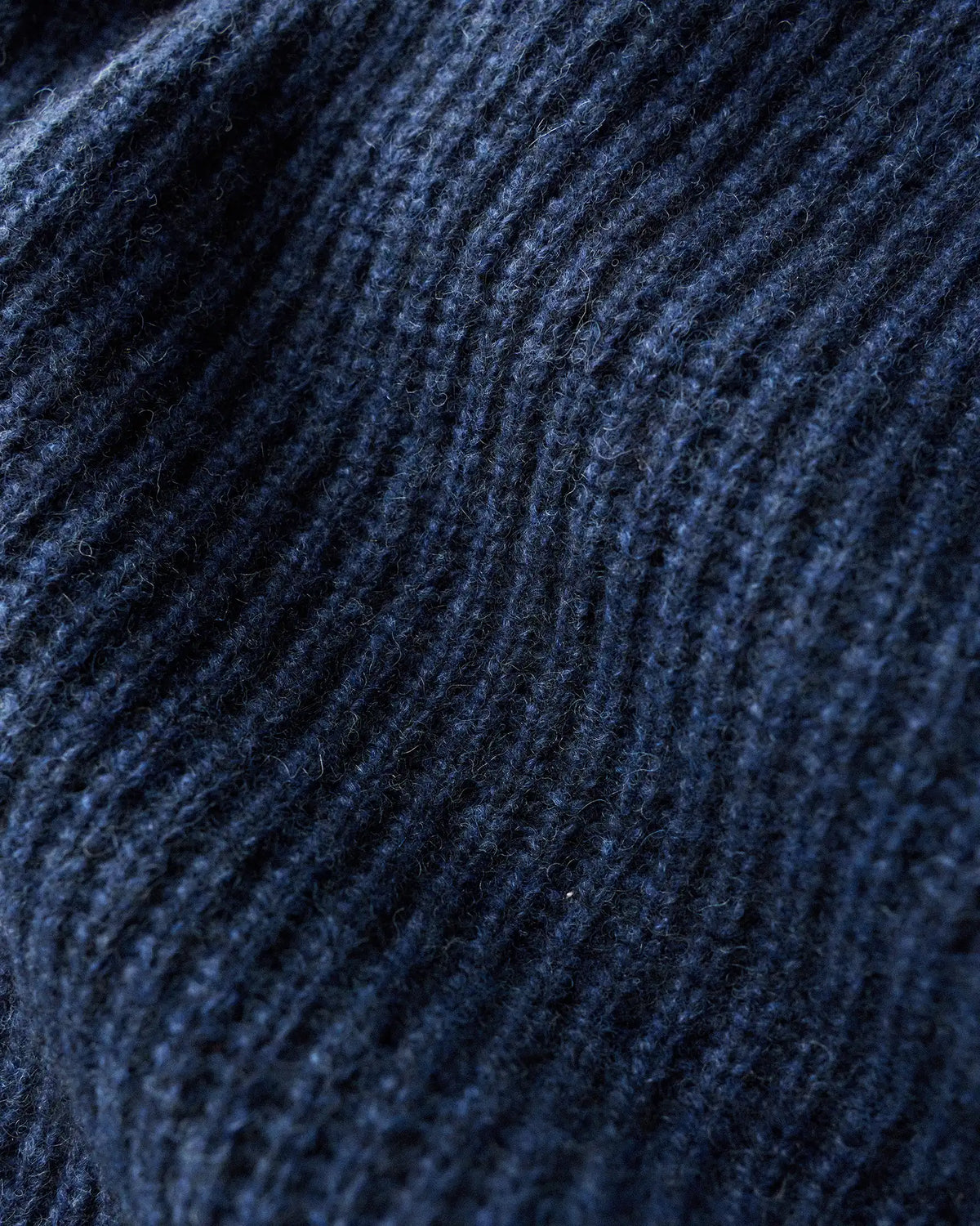 100% Yak Soft Rib Crew Cardigan