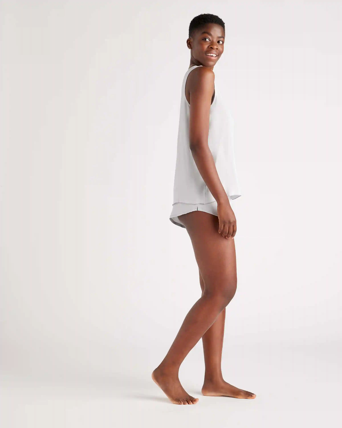 100% Washable Silk Pajama Tank