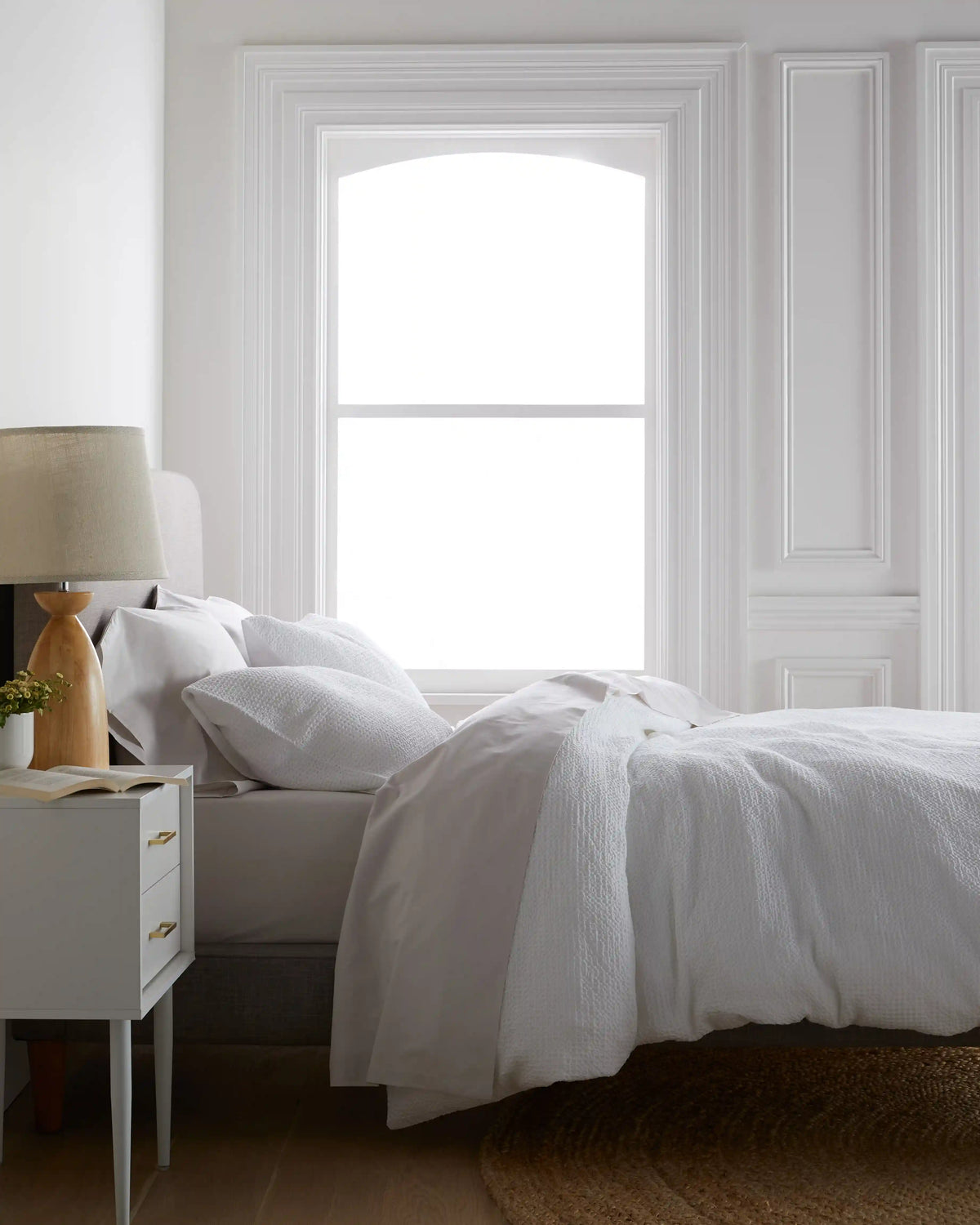 Organic Luxe Honeycomb Duvet Cover Set