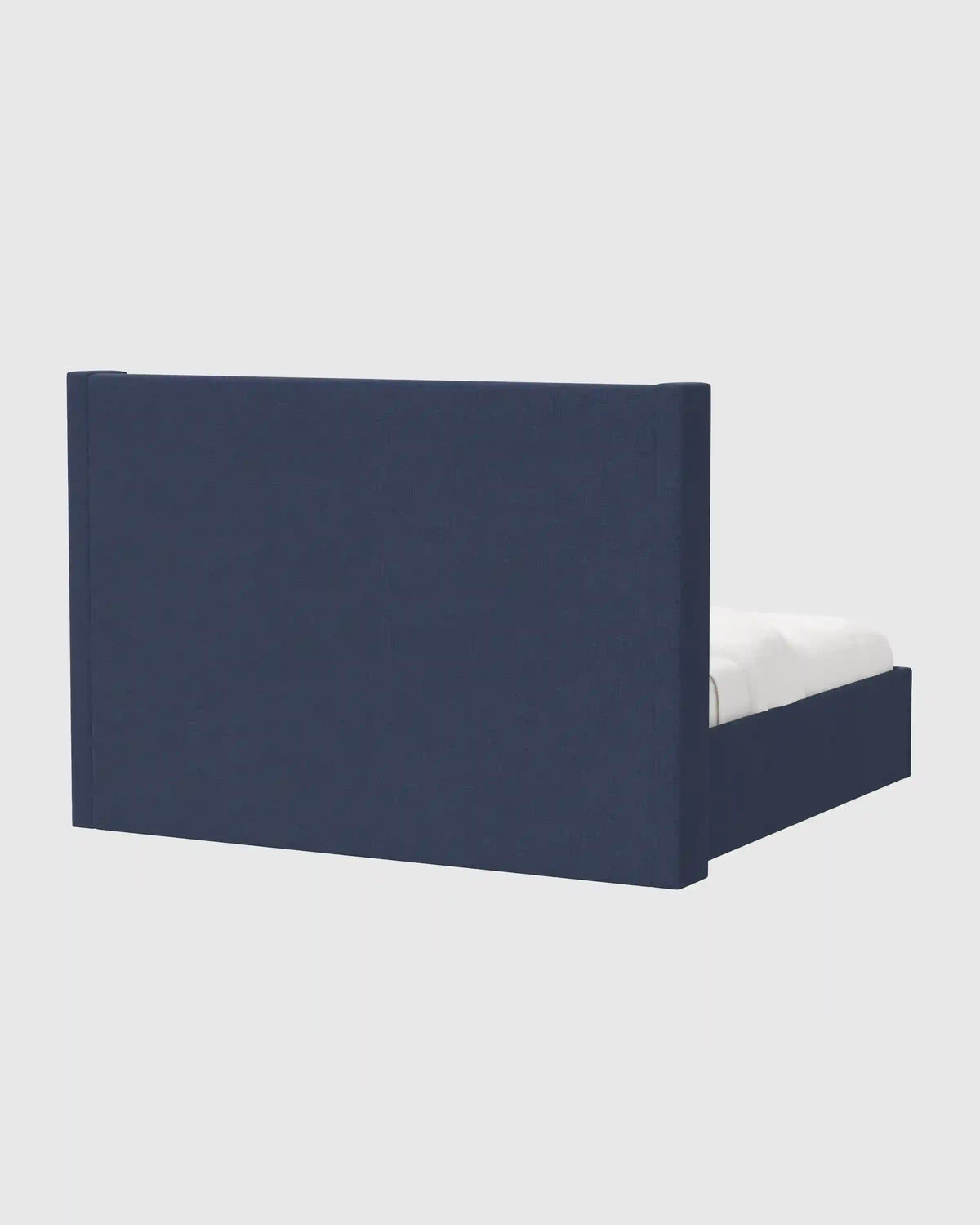 100% Linen Wingback Bed