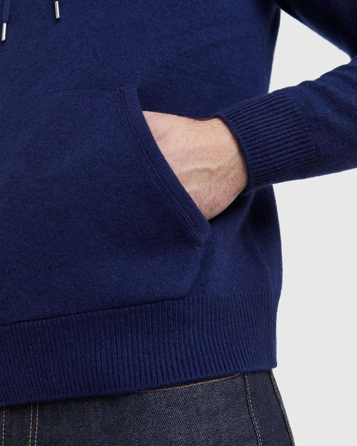 Mongolian Spring Cashmere Pullover Hoodie