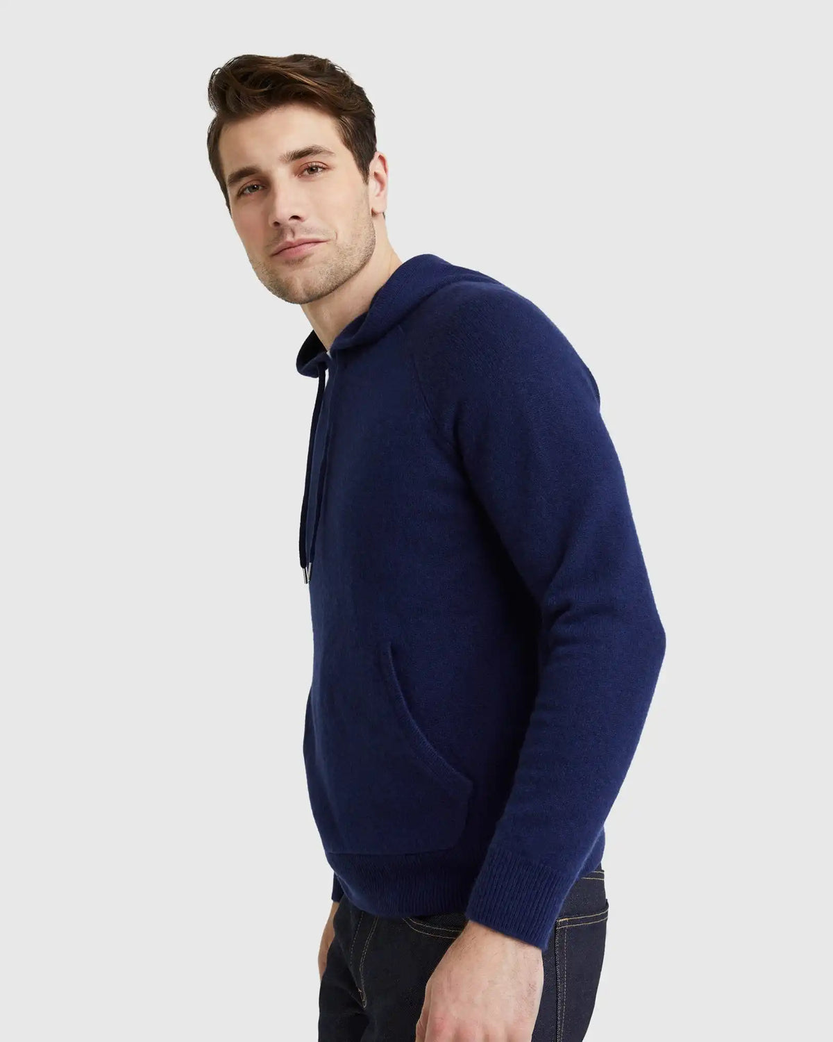 Mongolian Spring Cashmere Pullover Hoodie